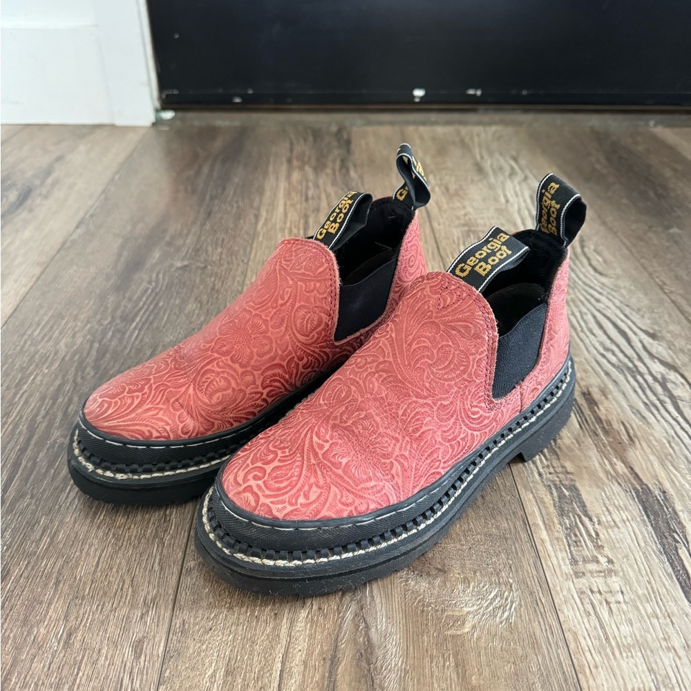 Pink Georgia Giant Romeo Boots